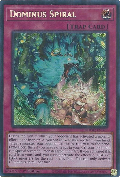 Image for Dominus Spiral (DOOD-EN079) [Doom of Dimensions] - YuGiOh
