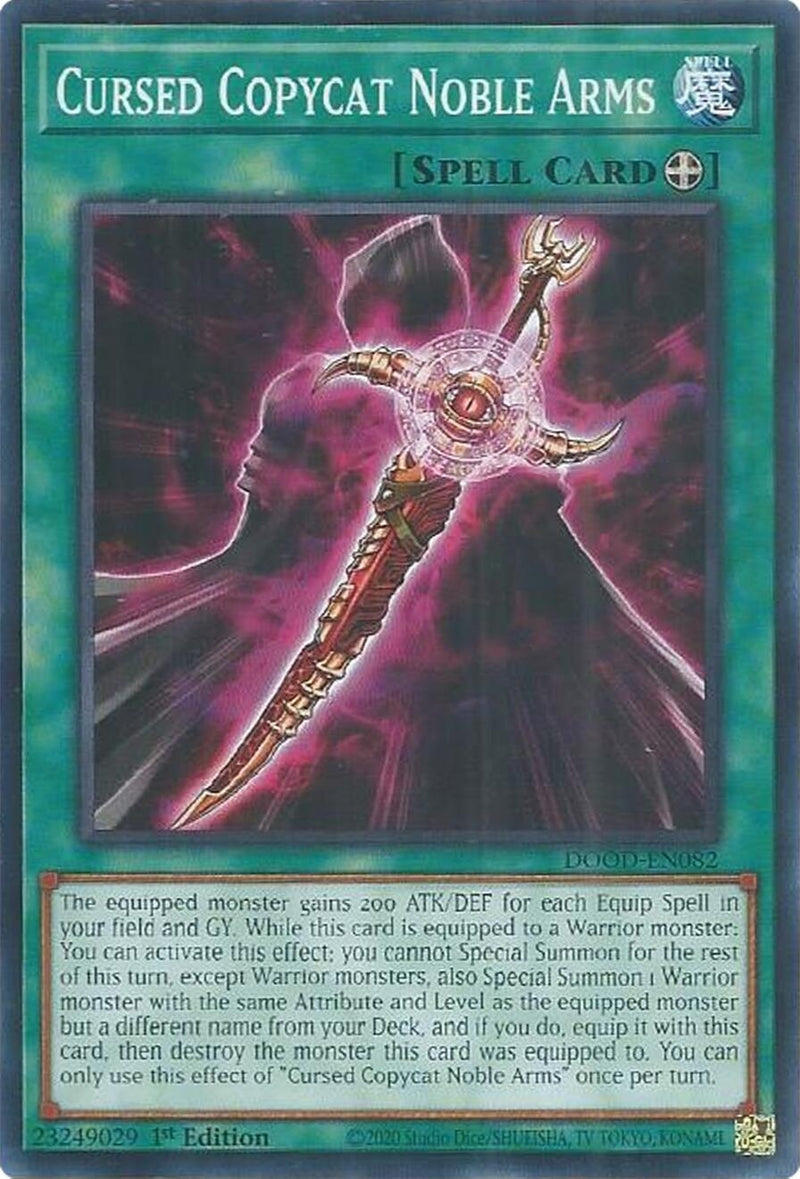 Image for Cursed Copycat Noble Arms (DOOD-EN082) [Doom of Dimensions] - YuGiOh