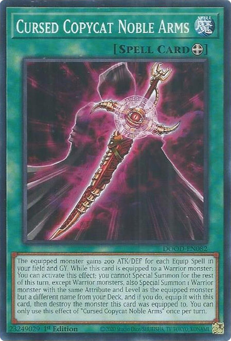 Image for Cursed Copycat Noble Arms (DOOD-EN082) [Doom of Dimensions] - YuGiOh