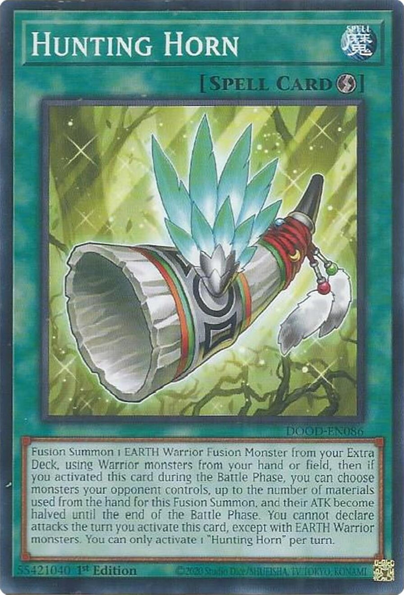 Image for Hunting Horn (DOOD-EN086) [Doom of Dimensions] - YuGiOh