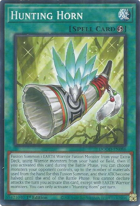 Image for Hunting Horn (DOOD-EN086) [Doom of Dimensions] - YuGiOh