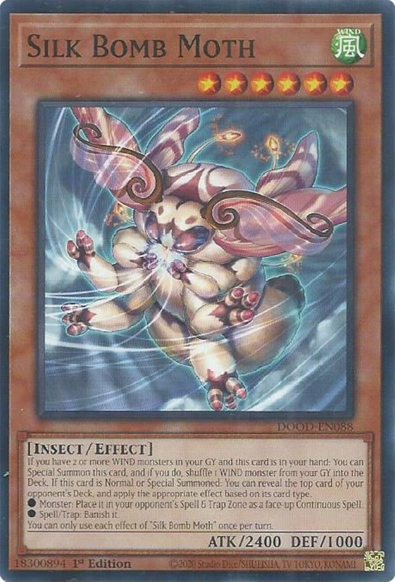 Image for Silk Bomb Moth (DOOD-EN088) [Doom of Dimensions] - YuGiOh