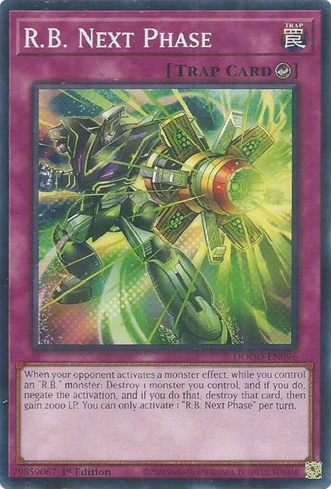Image for R.B. Next Phase (DOOD-EN096) [Doom of Dimensions] - YuGiOh