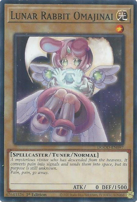 Image for Lunar Rabbit Omajinai (DOOD-EN097) [Doom of Dimensions] - YuGiOh