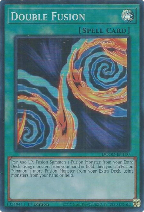 Image for Double Fusion (DOOD-EN100) [Doom of Dimensions] - YuGiOh
