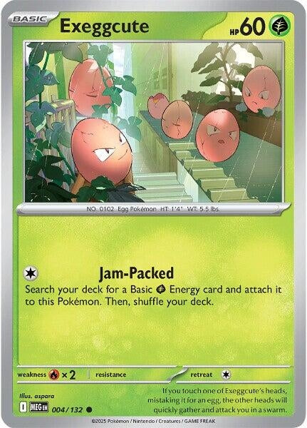 Exeggcute (004/132) (ME01: Mega Evolution)