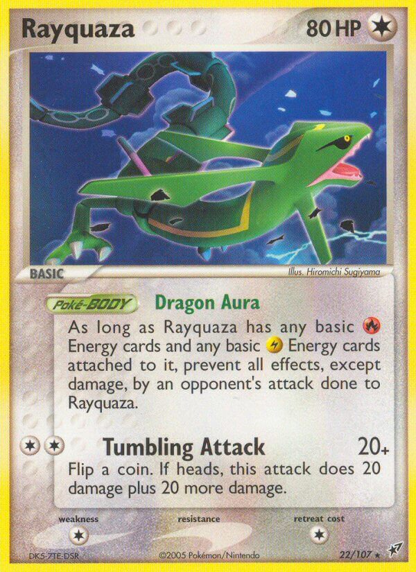 Rayquaza (022/107) [Deck Exclusives]