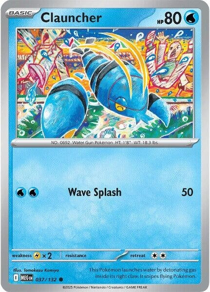 Clauncher (037/132) (ME01: Mega Evolution)