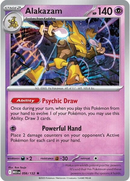 Alakazam (056/132) (ME01: Mega Evolution)