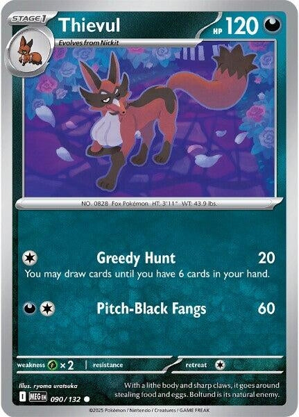 Thievul (090/132) (ME01: Mega Evolution)