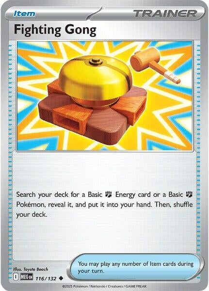 Image for Fighting Gong (116/132) (ME01: Mega Evolution) - Pokemon