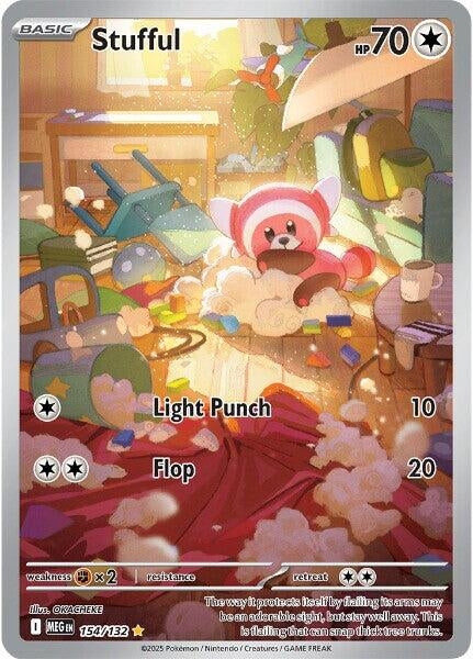 Image for Stufful (154/132) (ME01: Mega Evolution) - Pokemon