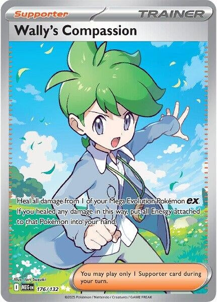 Image for Wally's Compassion (176/132) (ME01: Mega Evolution) - Pokemon