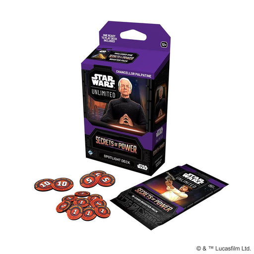 Image for Secrets of Power - Spotlight Deck: Chancellor Palpatine - Star Wars: Unlimited