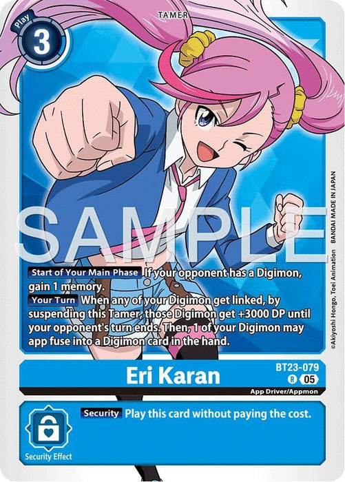Image for Eri Karan (BT23-079 R) [Hackers' Slumber] - Digimon Card Game