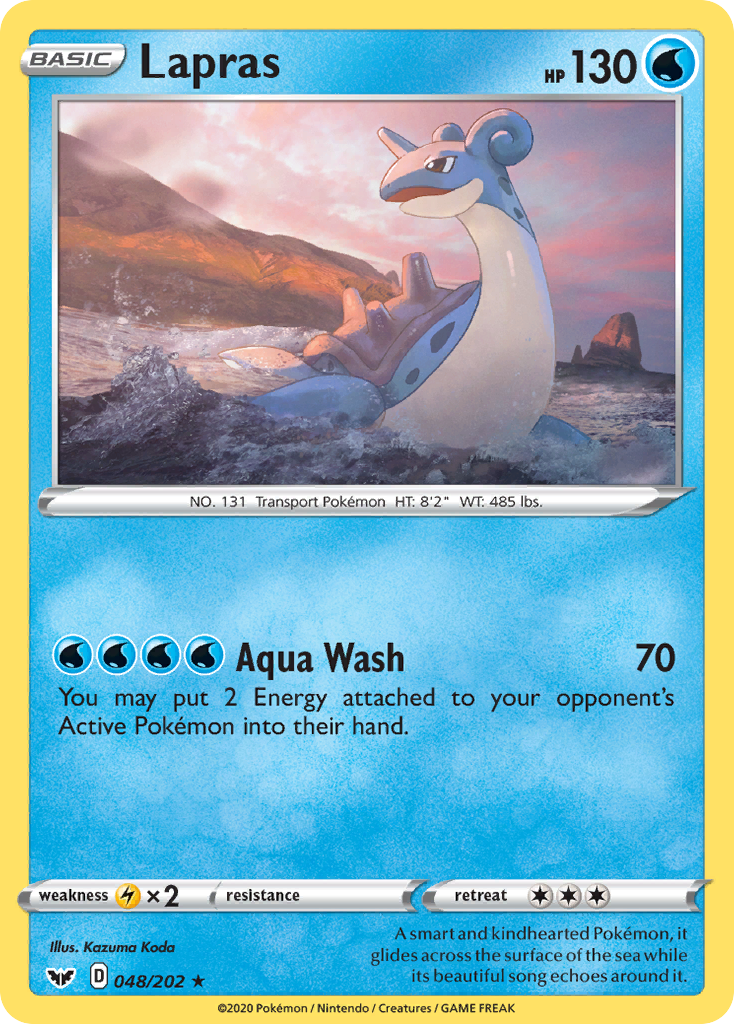 Lapras (048/202) [SWSH01: Sword & Shield Base Set]