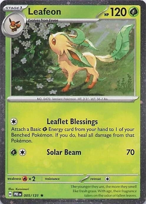 Image for Leafeon - 005/131 (Cosmos Holo) (005/131) [Miscellaneous Cards & Products] - Pokemon