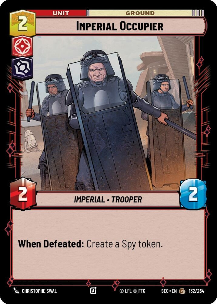 Image for Imperial Occupier (132/264) [Secrets of Power] - Star Wars: Unlimited