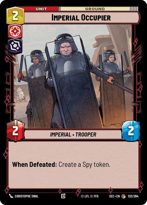 Image for Imperial Occupier (132/264) [Secrets of Power] - Star Wars: Unlimited
