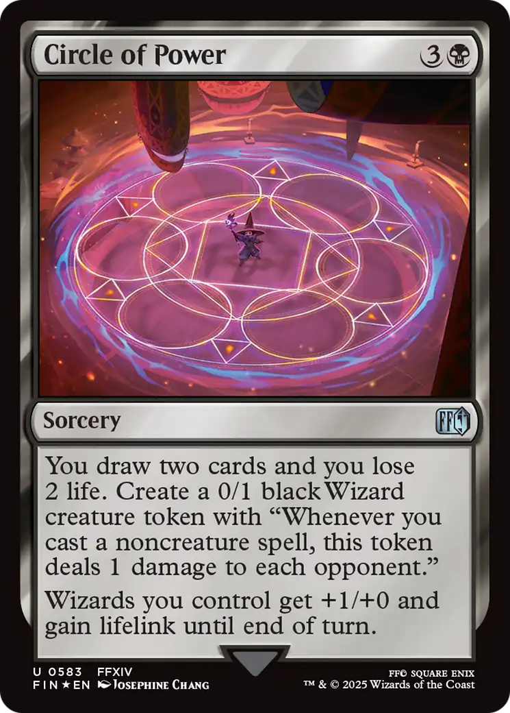 Circle of Power (Surge Foil) (583) [FINAL FANTASY]