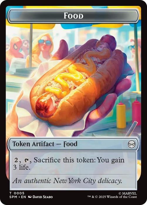 Image for Food // Robot Double-Sided Token (5 // 6) [Marvel's Spider-Man] - Magic: The Gathering
