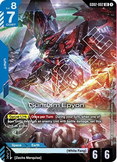 Image for Gundam Epyon (GD02-002) [Dual Impact] - Gundam Card Game