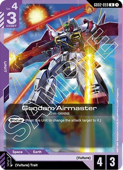 Image for Gundam Airmaster (GD02-059) [Dual Impact] - Gundam Card Game