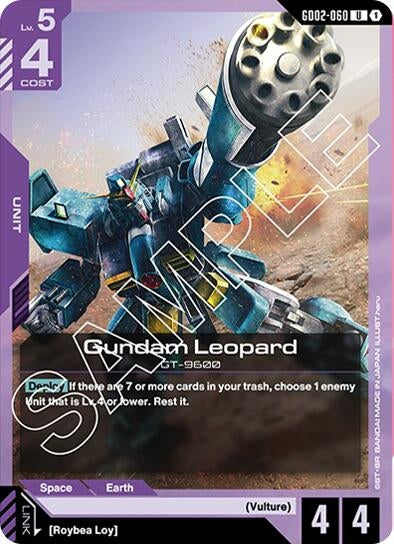 Image for Gundam Leopard (GD02-060) [Dual Impact] - Gundam Card Game