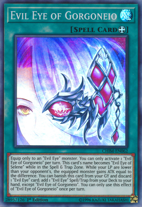 Evil Eye of Gorgoneio [CHIM-EN062] Super Rare — Darkhold Games