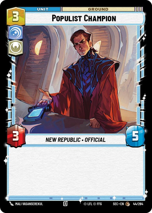 Image for Populist Champion (44/264) [Secrets of Power] - Star Wars: Unlimited