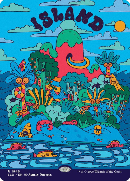 Image for Island (1946) (1946) - Magic: The Gathering