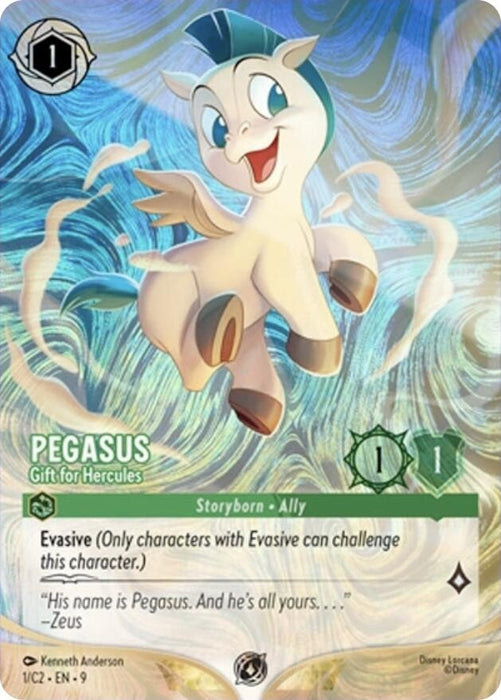 Image for Pegasus - Gift for Hercules (1) (1) [Disney Lorcana Promo Cards] - Disney Lorcana