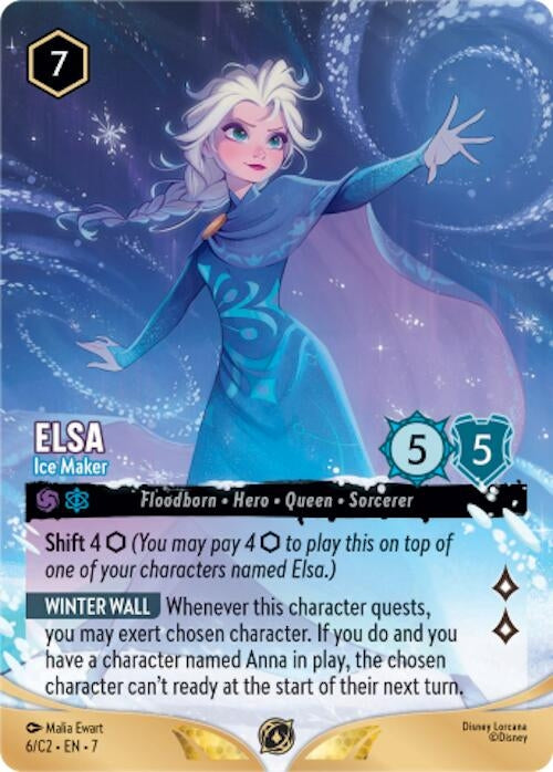 Image for Elsa - Ice Maker (6) [Disney Lorcana Promo Cards] - Disney Lorcana