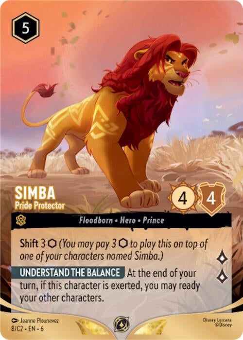 Image for Simba - Pride Protector (8) [Disney Lorcana Promo Cards] - Disney Lorcana