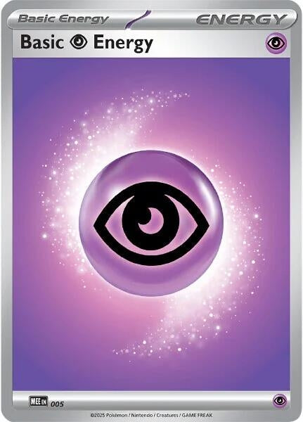 Image for Basic Psychic Energy - 005 (5) [MEE: Mega Evolution Energies] - Pokemon