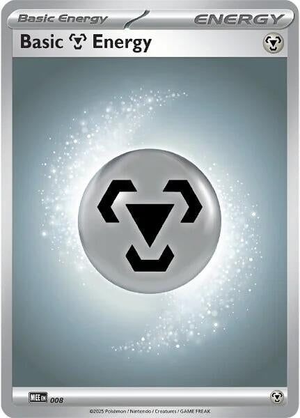 Image for Basic Metal Energy - 008 (8) [MEE: Mega Evolution Energies] - Pokemon
