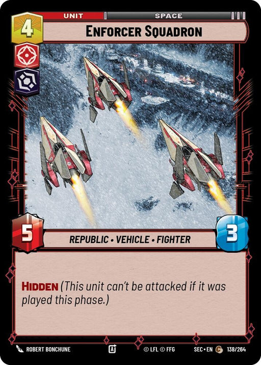 Image for Enforcer Squadron (138/264) [Secrets of Power] - Star Wars: Unlimited