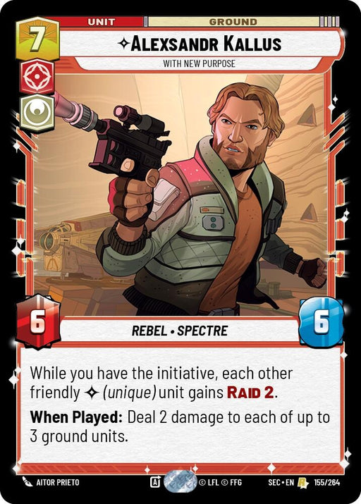Image for Alexsandr Kallus - With New Purpose (155/264) [Secrets of Power] - Star Wars: Unlimited