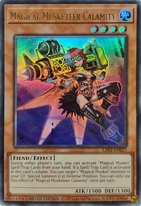 Image for Magical Musketeer Calamity (LART-EN077) [The Lost Art Promotion] - YuGiOh