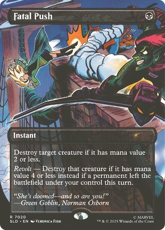 Image for Fatal Push (7020) (7020) - Magic: The Gathering