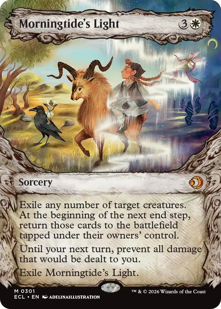 Image for Morningtide's Light (Showcase) (301) [Lorwyn Eclipsed] - Magic: The Gathering