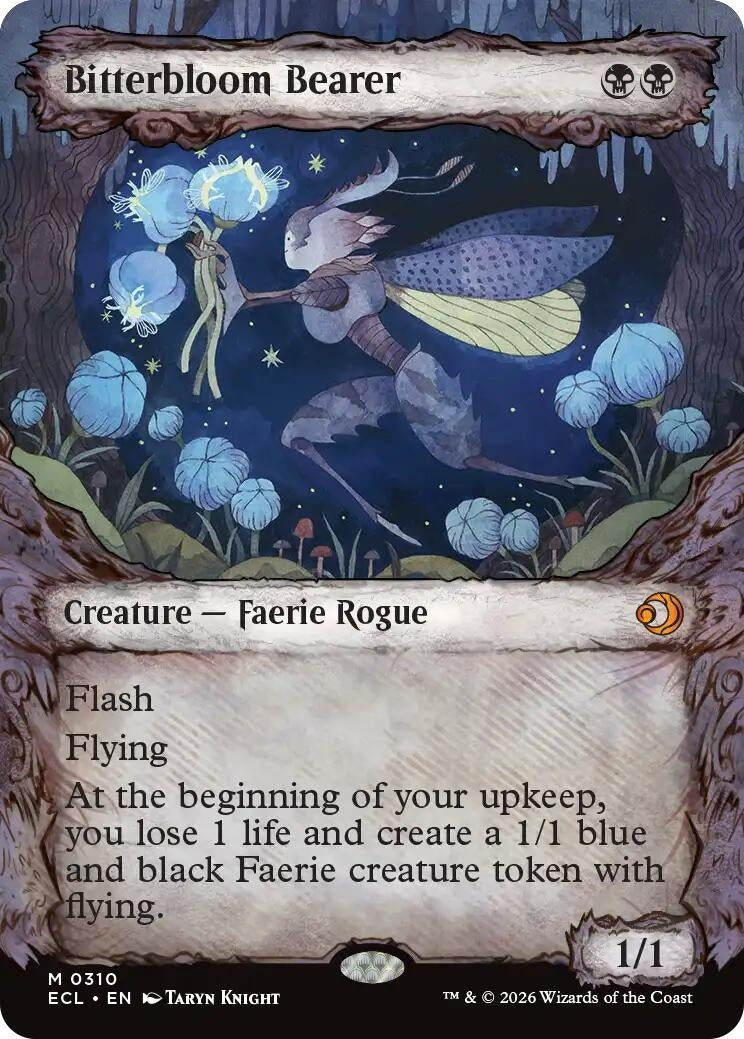 Image for Bitterbloom Bearer (Showcase) (310) [Lorwyn Eclipsed] - Magic: The Gathering