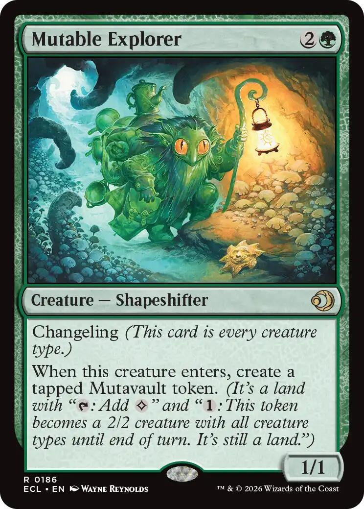 Image for Mutable Explorer (186) [Lorwyn Eclipsed] - Magic: The Gathering