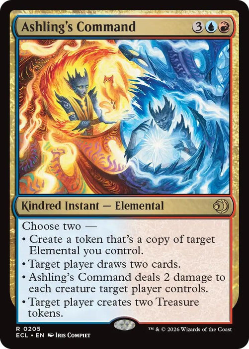 Image for Ashling's Command (205) [Lorwyn Eclipsed] - Magic: The Gathering