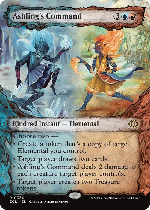 Image for Ashling's Command (Showcase) (330) [Lorwyn Eclipsed] - Magic: The Gathering