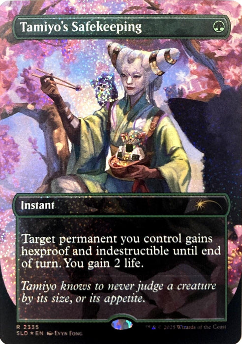 Image for Tamiyo's Safekeeping (Confetti Foil) (2335) - Magic: The Gathering