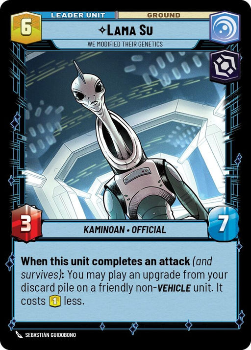 Image for Lama Su - We Modified Their Genetics (3/264) [Secrets of Power] - Star Wars: Unlimited