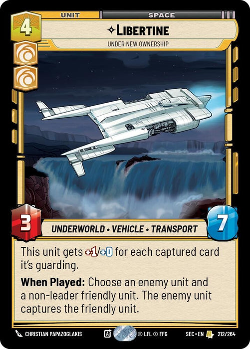 Image for Libertine - Under New Ownership (212/264) [Secrets of Power] - Star Wars: Unlimited