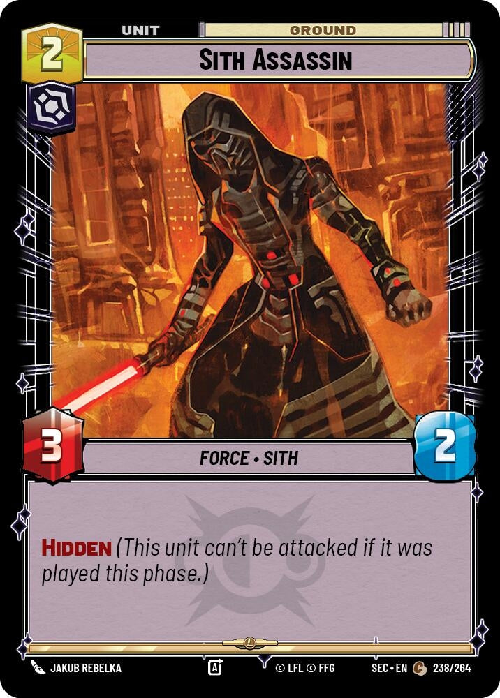 Image for Sith Assassin (238/264) [Secrets of Power] - Star Wars: Unlimited