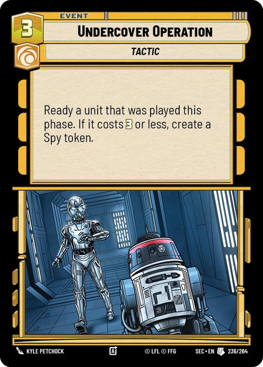 Image for Undercover Operation (236/264) [Secrets of Power] - Star Wars: Unlimited
